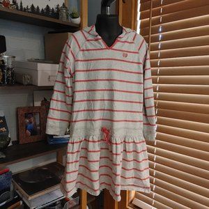 Chaps Long-Sleeved Hoodie Dress